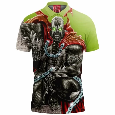 Comic Polo Shirt, Spawn Polo Shirt