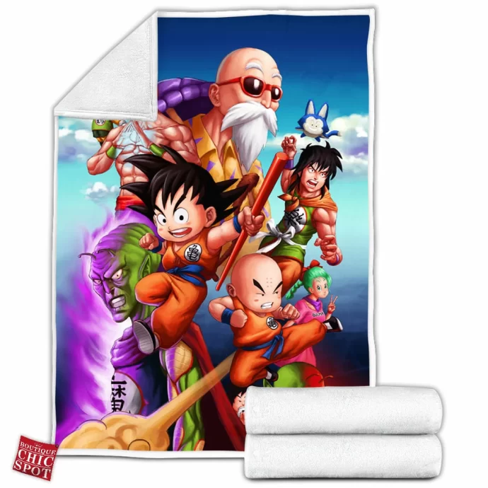 Dragon Ball Z Fleece Blanket