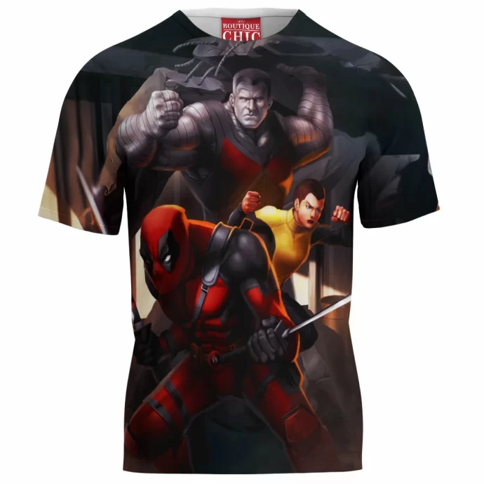 Deadpool Colossus And Negasonic T-Shirt