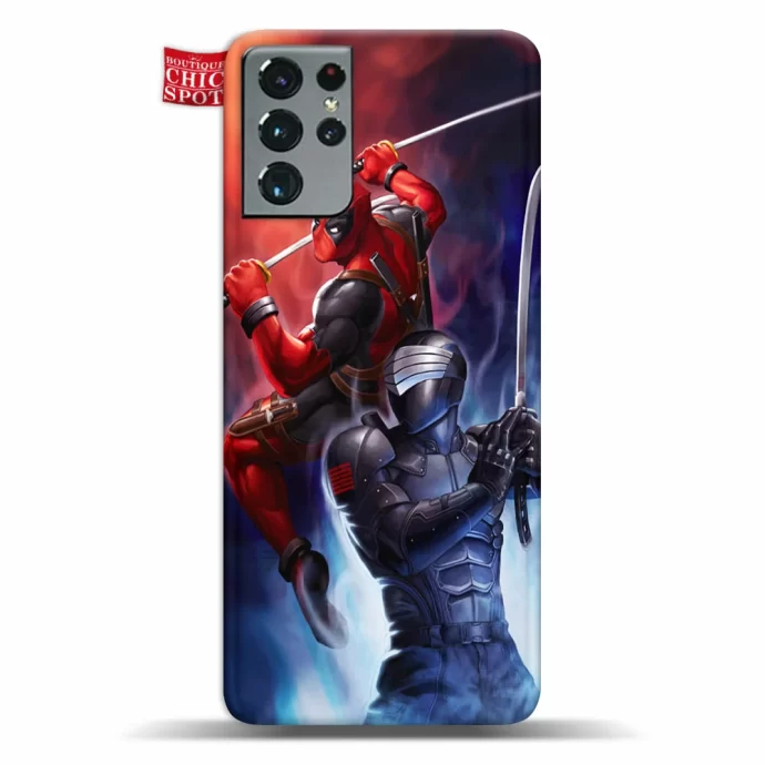 Snake Eyes Vs Deadpool Phone Case Samsung