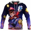 Game Fleece-Hoodie, Mario Fleece-Hoodie