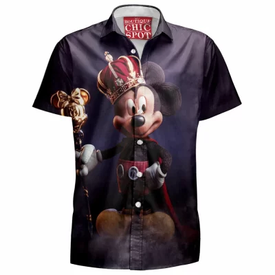 Animation Hawaiian-Shirt, Minnie Mouse Hawaiian-Shirt, Disney Hawaiian-Shirt