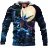 Anime Fleece-Hoodie, Greninja Fleece-Hoodie, Pokemon Fleece-Hoodie