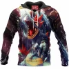 Anime Hoodie, Feraligatr Hoodie, Pokemon Hoodie
