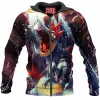 Anime Zip-Hoodie, Feraligatr Zip-Hoodie, Pokemon Zip-Hoodie