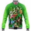 Anime Baseball-Jacket, Pokemon Baseball-Jacket