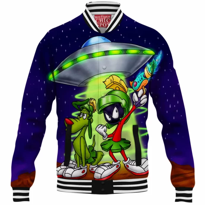 Marvin the Martian Baseball Jacket