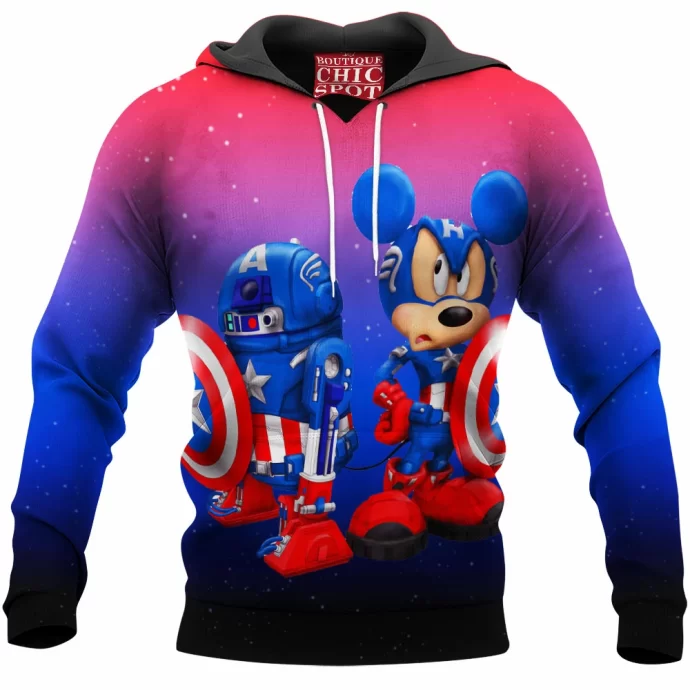 R2D2 Mickey Mouse Hoodie