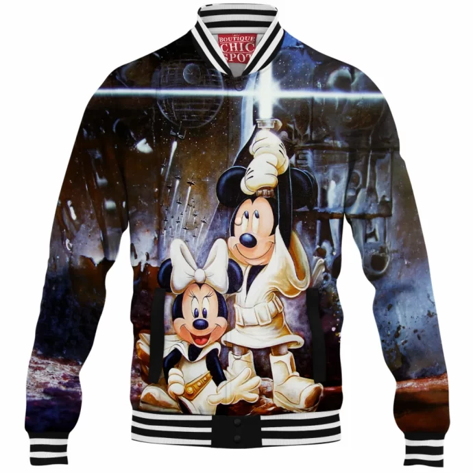 Star Wars Mickey Mouse Baseball Jacket