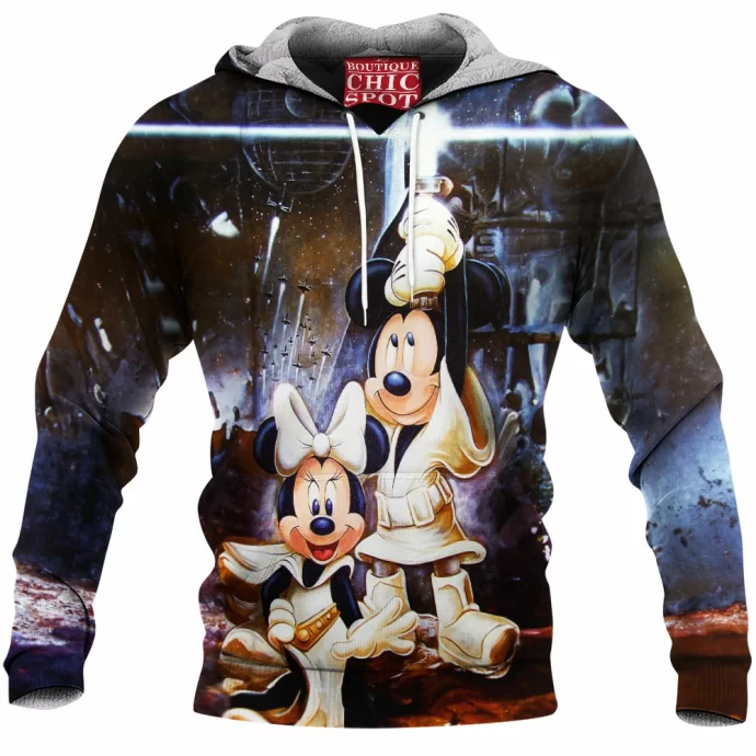 Star Wars Mickey Mouse Fleece Hoodie