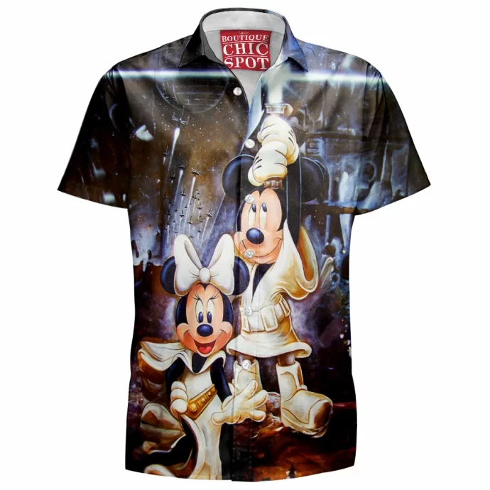 Star Wars Mickey Mouse Hawaiian Shirt