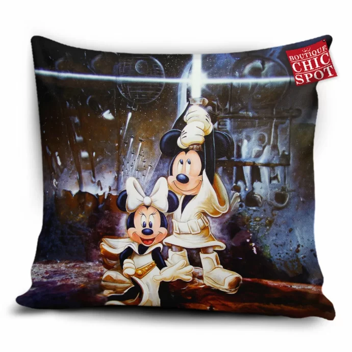 Star Wars Mickey Mouse Pillow Cover