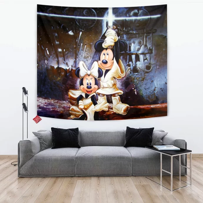 Star Wars Mickey Mouse Tapestry