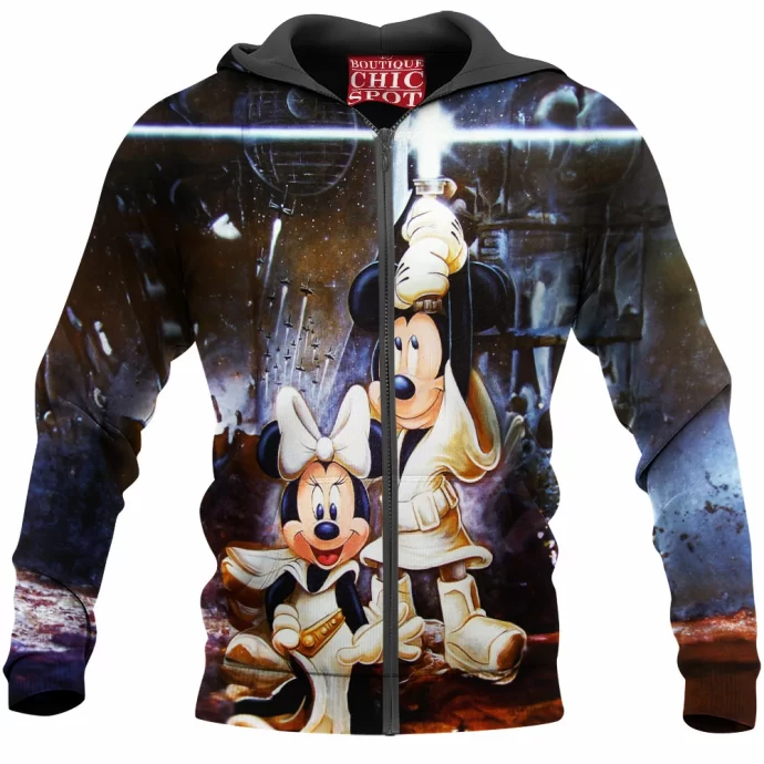 Star Wars Mickey Mouse Zip Hoodie