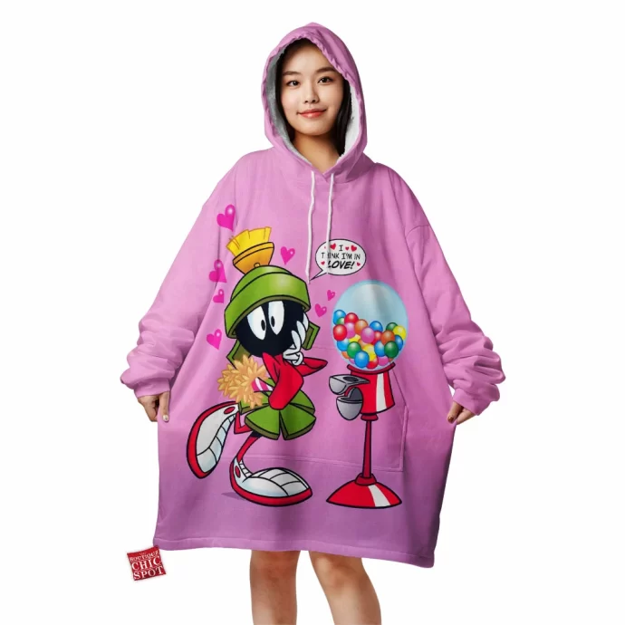 Marvin the Martian Blanket Hoodie