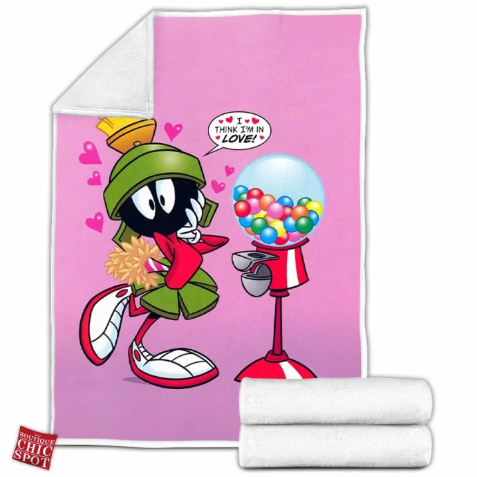 Marvin the Martian Fleece Blanket