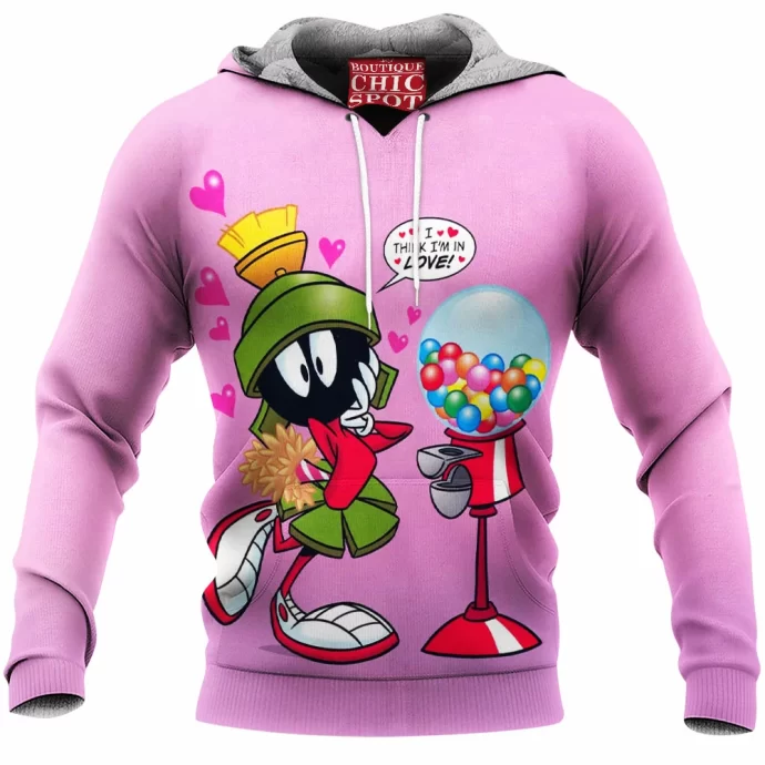 Marvin the Martian Fleece Hoodie