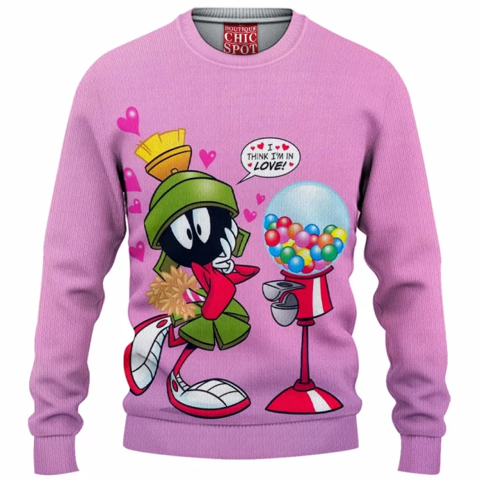 Marvin the Martian Knitted Sweater