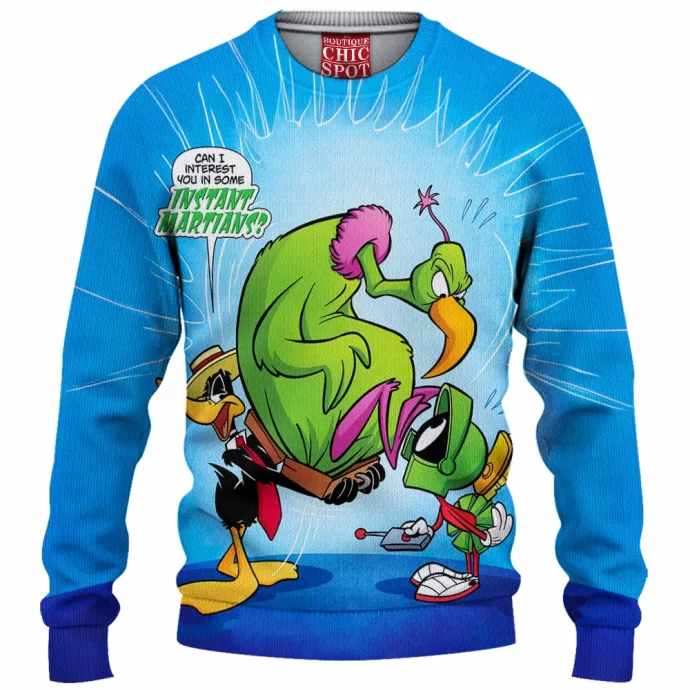 Marvin the Martian Knitted Sweater