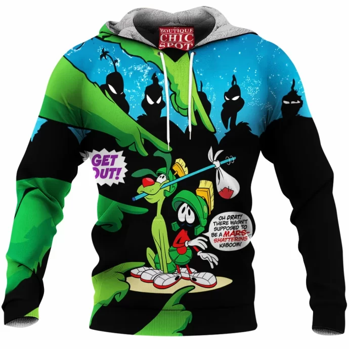 Marvin the Martian Fleece Hoodie