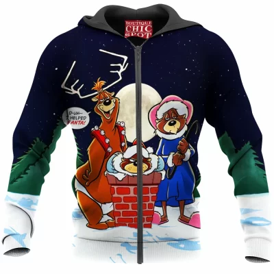 Bear Zip-Hoodie