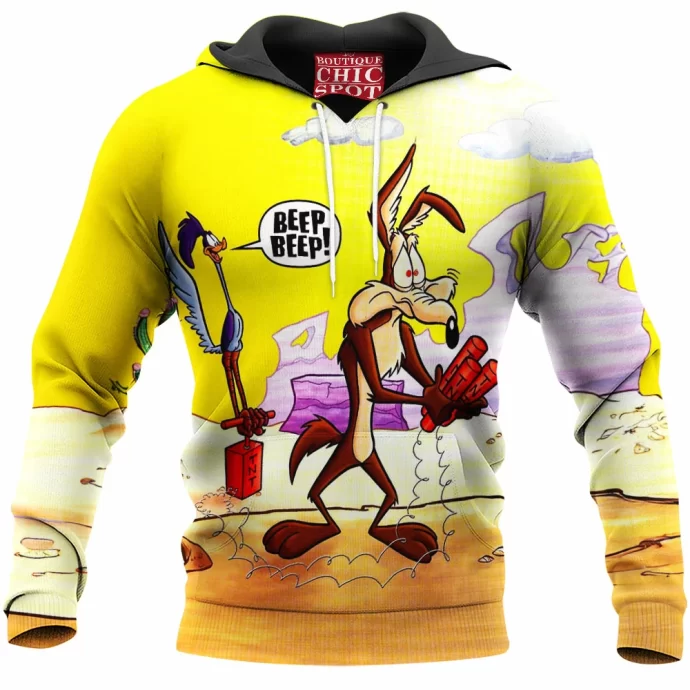 Wile E. Coyote and the Road Runner Hoodie