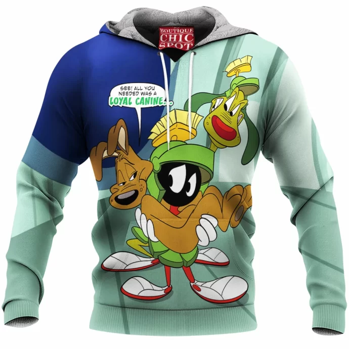 Marvin the Martian Fleece Hoodie