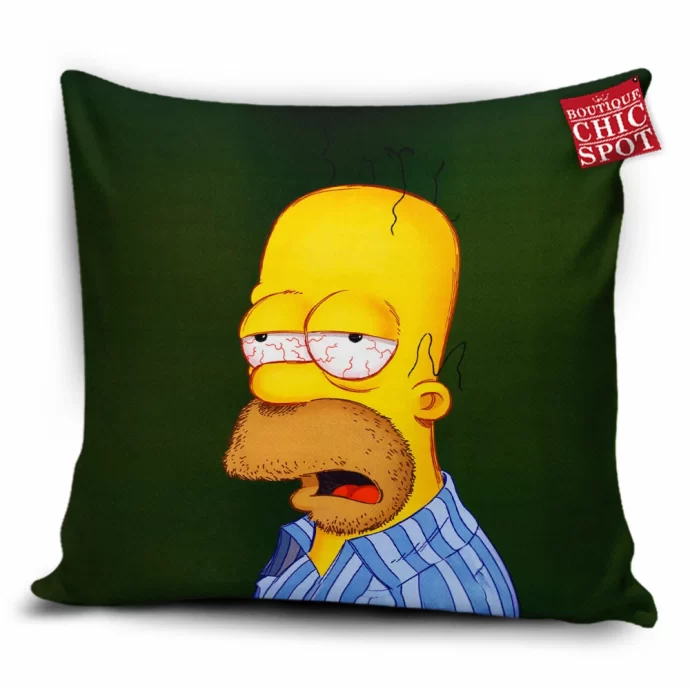 Homer Simpson Pillow Cover