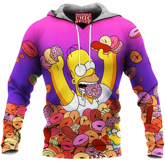 Homer Simpson Fleece Hoodie