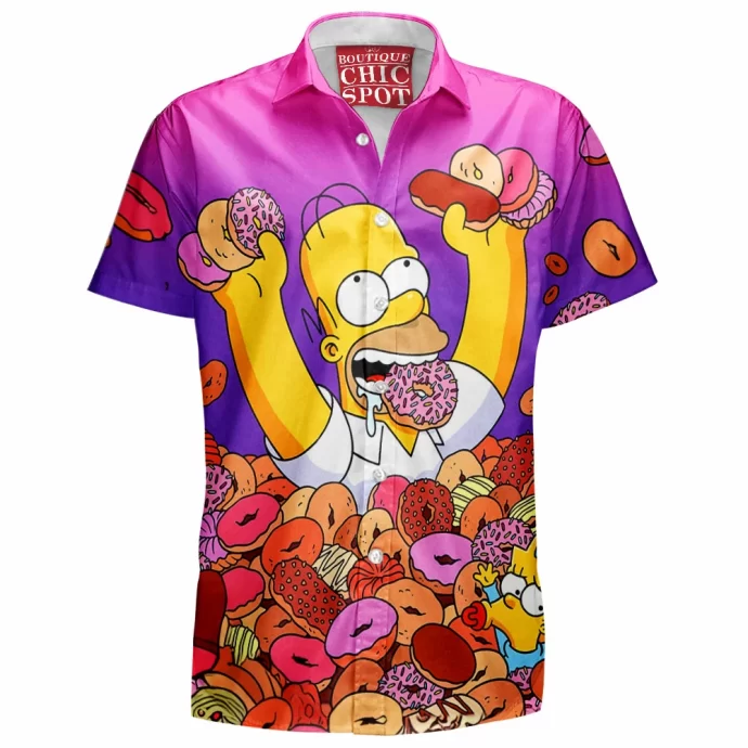 Homer Simpson Hawaiian Shirt