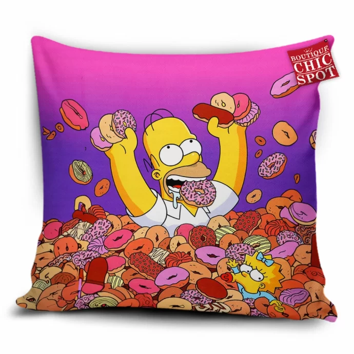 Homer Simpson Pillow Cover