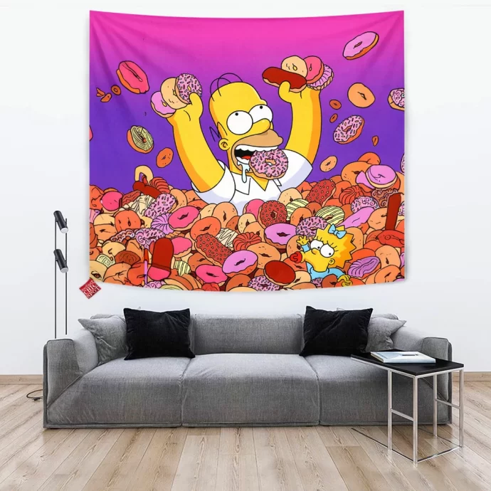 Homer Simpson Tapestry