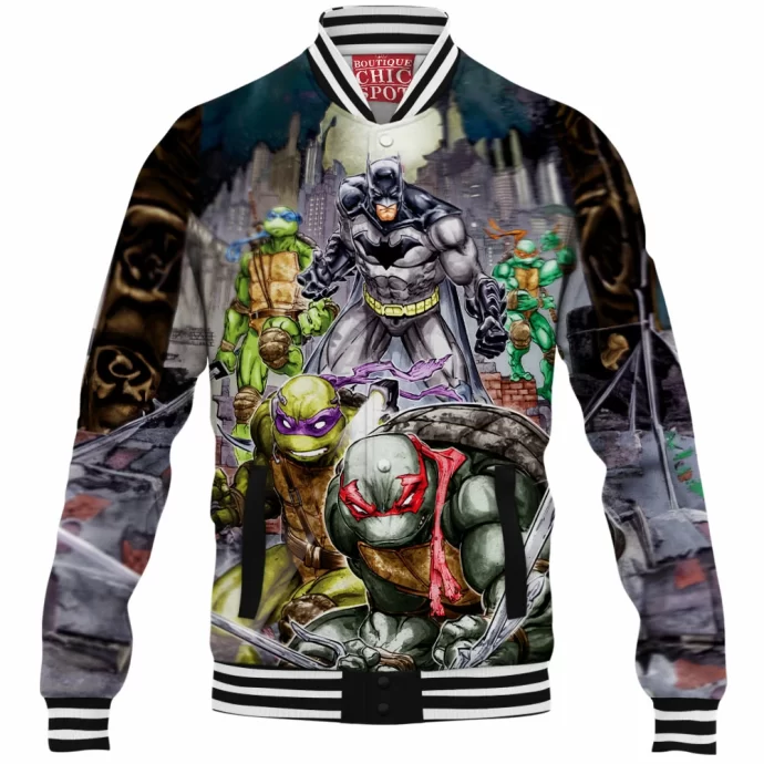 Batman TMNT Baseball Jacket