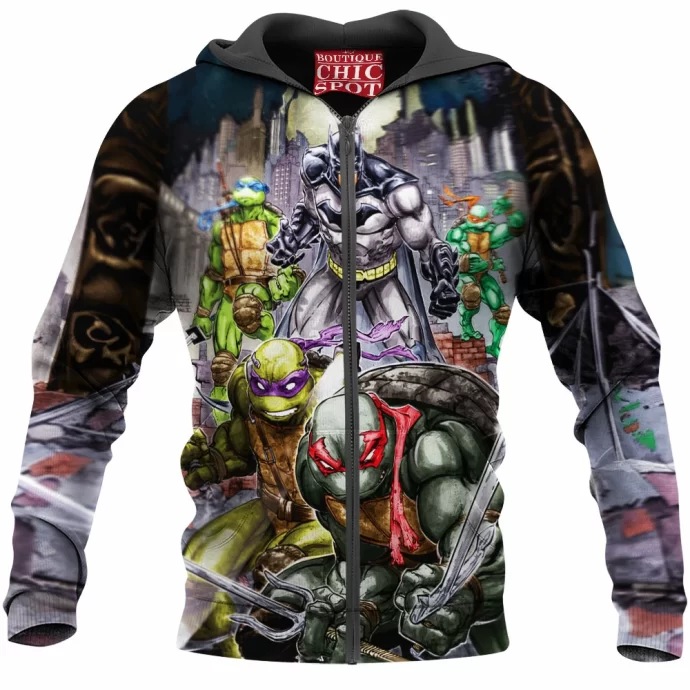 Batman TMNT Zip Hoodie