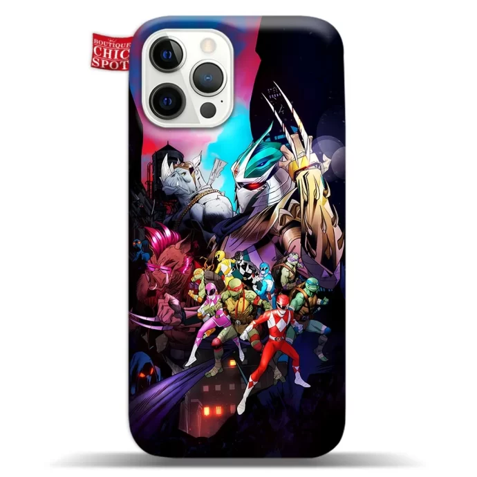 TMNT Power Rangers Phone Case Iphone