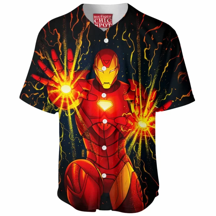 Iron Man Baseball Jersey