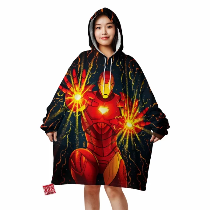 Iron Man Blanket Hoodie