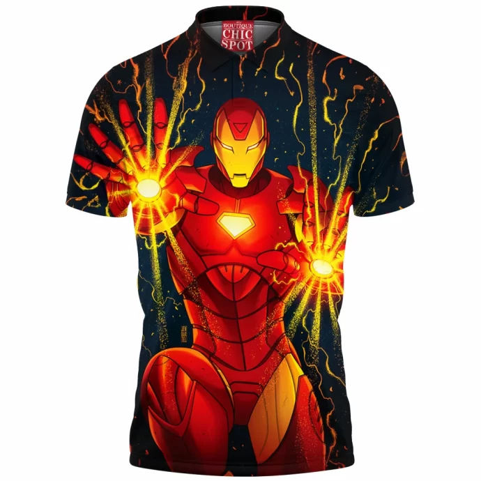 Iron Man Polo Shirt