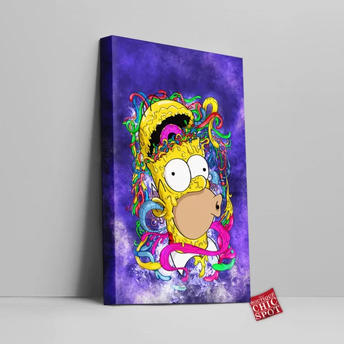 Homer Simpson Canvas Wall Art