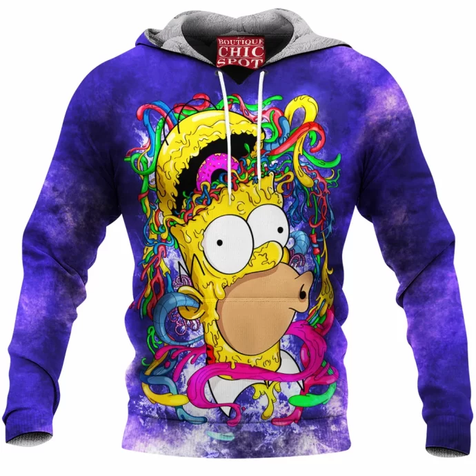 Homer Simpson Fleece Hoodie