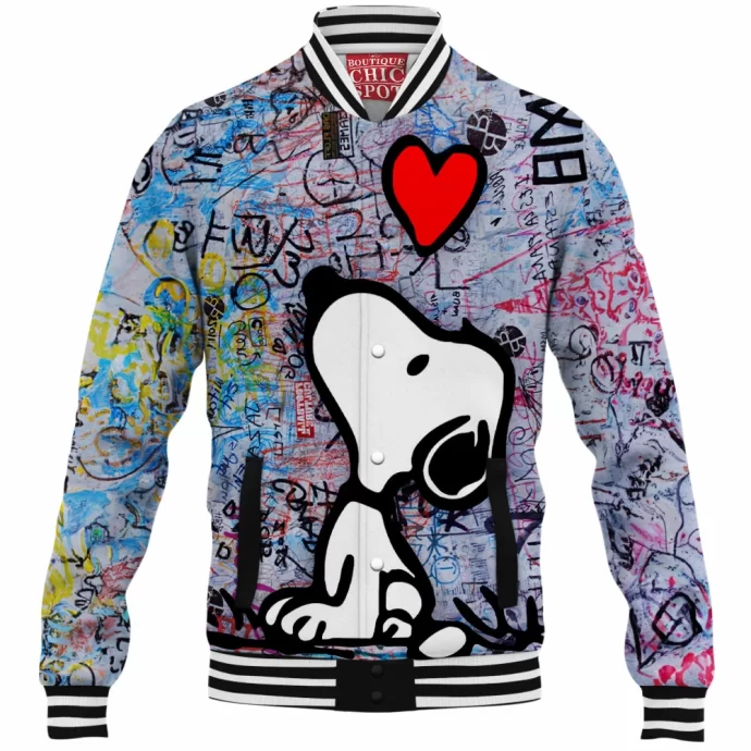 Snoopy Baseball Jacket