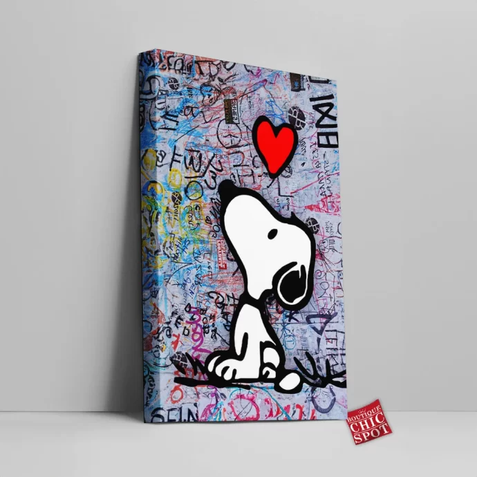 Snoopy Canvas Wall Art