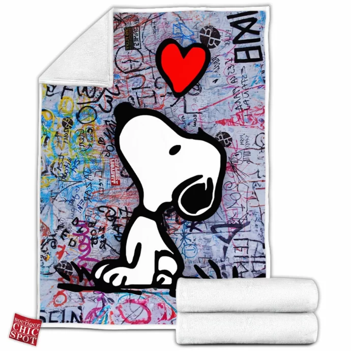 Snoopy Fleece Blanket