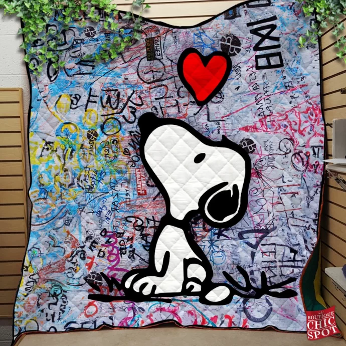 Snoopy Quilt Blanket