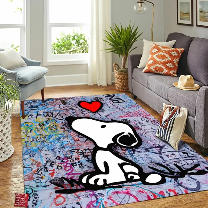 Snoopy Rectangle Rug