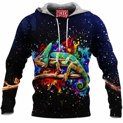 Anime Fleece-Hoodie, Pokemon Fleece-Hoodie, Chameleon Fleece-Hoodie
