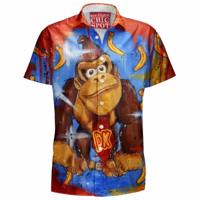 Donkey Kong Hawaiian-Shirt, Game Hawaiian-Shirt