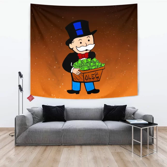 Mr. Monopoly Tapestry