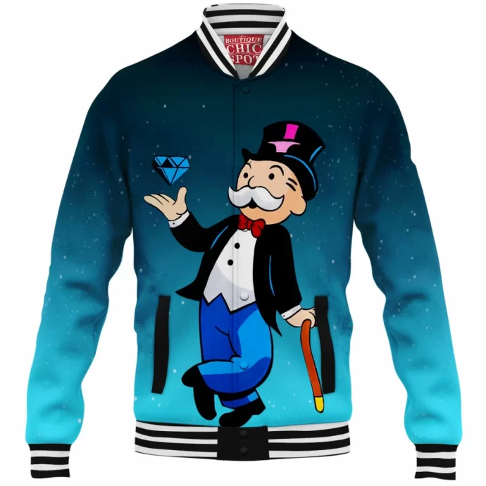 Mr. Monopoly Baseball Jacket