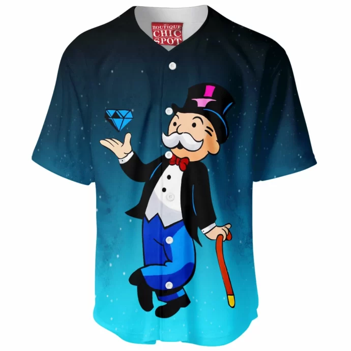 Mr. Monopoly Baseball Jersey